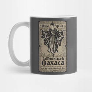 Vintage Oaxaca Mexico Bat Mezcal Mug